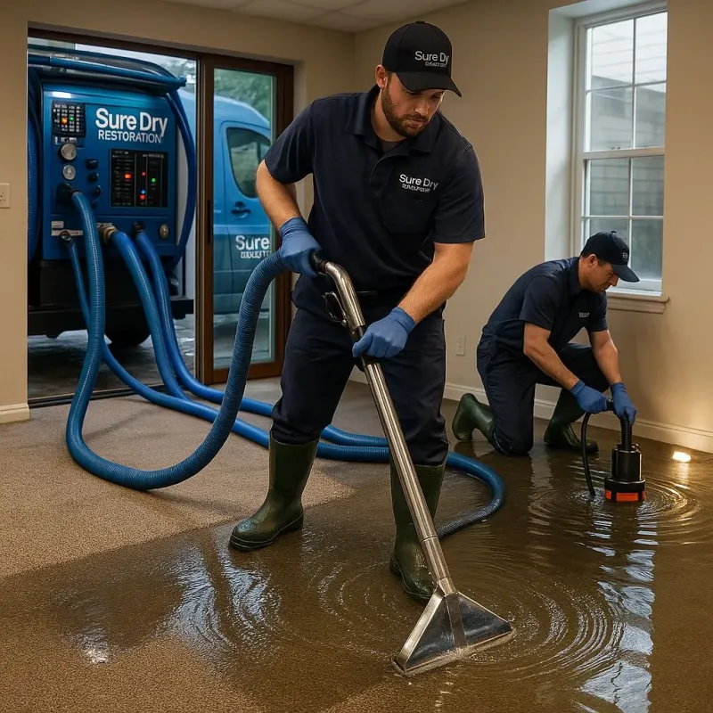 Water Extraction and Removal process in Glencoe, MN